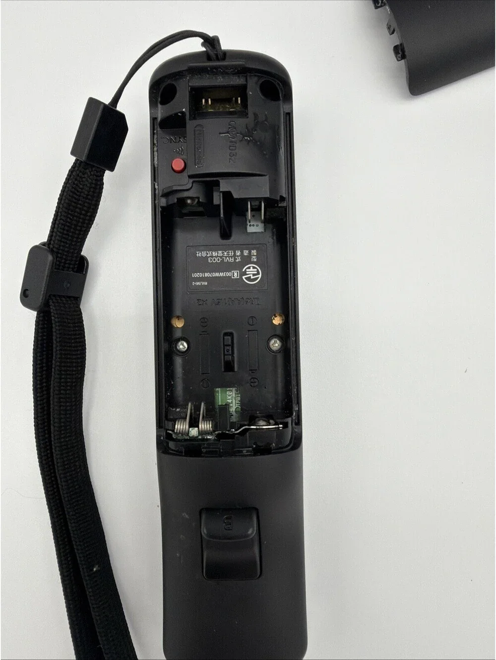 Nintendo Wii Official OEM Motion Plus Remote Wiimote Controller (RVL-036) Black
